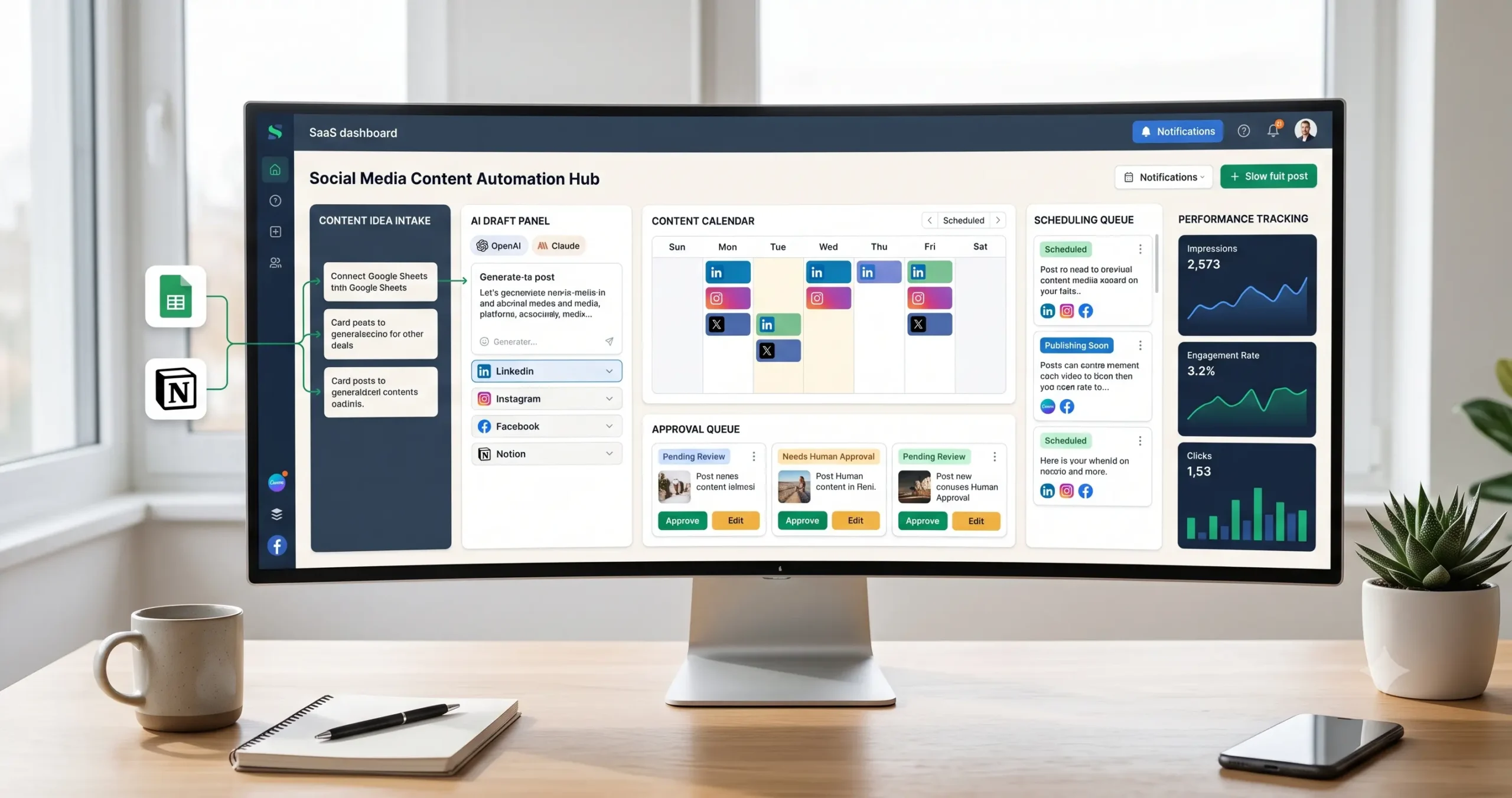 Content Automation Platform for SME