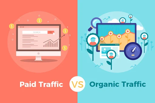 The difference between free and paid online advertising