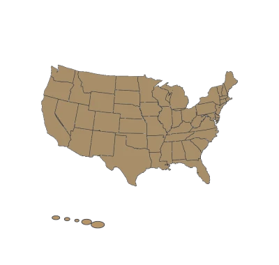 US map